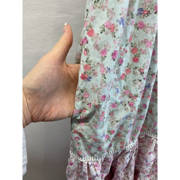 Love Shack Fancy; Floral A-Line; Tiered; XL - Picture 4 of 9